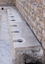 The public toilets of Ephesus