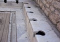 The public toilets of Ephesus