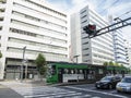 Public tram transportation in Hiroshima