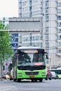 Public transport in Chong Qing city center, China