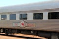 Transport by long distance train The Ghan, Darwin, Australia