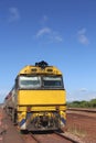 Public transport in the Outback by deluxe long distance train, Australia