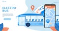 Public transportation app concept for eco bus