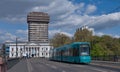 Public Transportation, Frankfurt, Germany Royalty Free Stock Photo