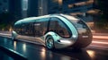 Public transportation of the future, passenger city bus