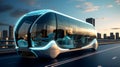 Public transportation of the future, passenger city bus