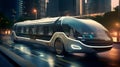 Public transportation of the future, passenger city bus