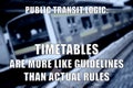 Public transportation meme