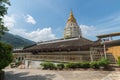 Road access to the Pagoda located in the Kek Lok Si temple in Penang