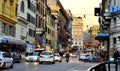 Public transportation on the streets of Rome Royalty Free Stock Photo