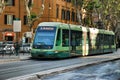 Public transportation on the streets of Rome, Italy Royalty Free Stock Photo