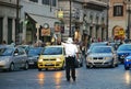 Public transportation on the streets of Rome, Italy Royalty Free Stock Photo