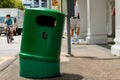 Public trash background Royalty Free Stock Photo