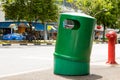 Public trash background Royalty Free Stock Photo