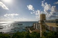 Lacerda elevator. Salvador, Bahia, Brazil Royalty Free Stock Photo