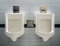 Public Urinals Royalty Free Stock Photo