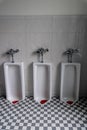 Public Urinals Royalty Free Stock Photo