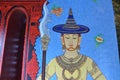 Public wall Paintings in Wat Wat Chedi Luang Chiangmai
