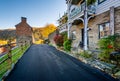 Public Way, in Harpers Ferry, West Virginia. Royalty Free Stock Photo