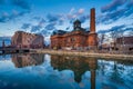 The Public Works Museum, at the Inner Harbor, in Baltimore, Maryland Royalty Free Stock Photo