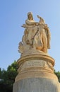 XIX Century Sculpture of Lord Byron in Athens, Greece