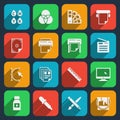 Publisher and printing house icons