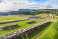 Puca Pucara, ruins of ancient Inca fortress in Cusco, Peru