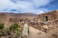 Pucara de Tilcara pre-inca ruins - Tilcara, Jujuy, Argentina Royalty Free Stock Photo