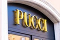 Pucci fashion store in Rome, March 2023, Rome, Italy Royalty Free Stock Photo