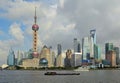 Pudong Skyline, Shanghai, China Royalty Free Stock Photo