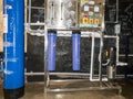 Reverse osmosis system for water drinking plant