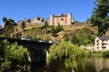 view of Puebla de Sanabria, Zamora province, Castilla-Leon, Spain Royalty Free Stock Photo