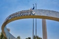 Puebla, Mexico-April 14, 2018: Monterrey Institute of Technology Tecnologico de Monterrey and Higher Education, Puebla Campus