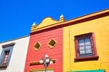 Puebla streets in historic city center