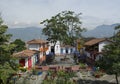 Pueblito paisa in the city of Medellin, Colombia. Royalty Free Stock Photo