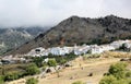 Pueblo blanco Benaocaz in Andalusia, Spain Royalty Free Stock Photo