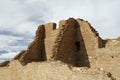 Pueblo Bonito in Chaco Culture National Historical Park in New Mexico, USA. This settlement was inhabited by Ancestral Puebloans,