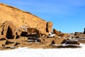 Pueblo bonito south end Royalty Free Stock Photo