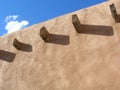 Pueblo Wall Royalty Free Stock Photo