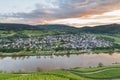 Puenderich on the Mosel Germany