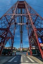 Puente colgante, bizkaiko zubia, unesco heritage Royalty Free Stock Photo