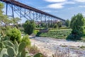 Puente de Fierro or Puente Bolivar is a bridge in Arequipa . The bridge was designed by Gustave Eiffel, Peru