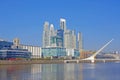 Puente de la Mujer, spanish for Woman`s Bridge over Rio de la Plata river, Puerto Madero, Buenos Aires, Argentina Royalty Free Stock Photo