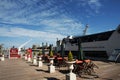 Woman\'s Bridge over Rio de la Plata river, Puerto Madero, Buenos Aires, Argentina, South America Royalty Free Stock Photo