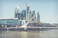 Puente de la Mujer Womens Bridge, is a rotating footbridge for