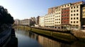 Puente de la Ribera in Bilbao, Spain