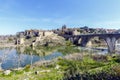 Puente de San Martin bridge over the Tajo river in Toledo Royalty Free Stock Photo