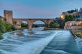 The puente de San Martin in Toledo, Spain Royalty Free Stock Photo