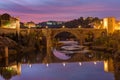 The Puente de San Martin in Toledo, Spain Royalty Free Stock Photo