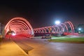 Puente del Bicentenario Bicentenary Bridge at night - Cordoba, Argentina